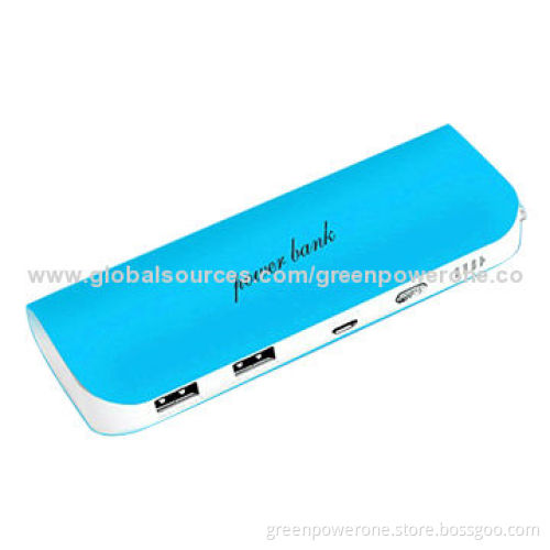 Dual USB outputs and colorful power bank with 12,000mAh, GP183